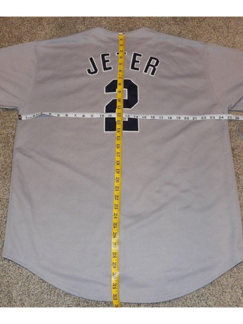 Vintage Derek Jeter #2 New York Yankees Russell Athletic MLB Jersey Men's XL - Picture 7 of 8